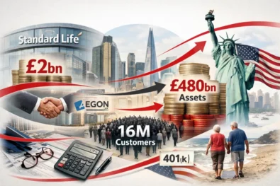 Standard Life Aegon UK deal confirms &pound;2bn takeover of Aegon UK, creating 16m-customer pensions group as Aegon shifts to US market, with gradual impact on fees, products and platforms