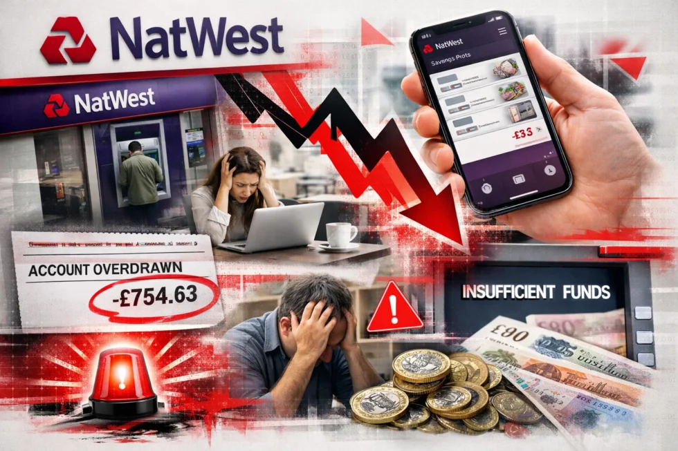 NatWest savings pots glitch in April 2026 caused balances to disappear after internal transfers, leaving customers temporarily overdrawn before the bank restored funds and fixed the issue.