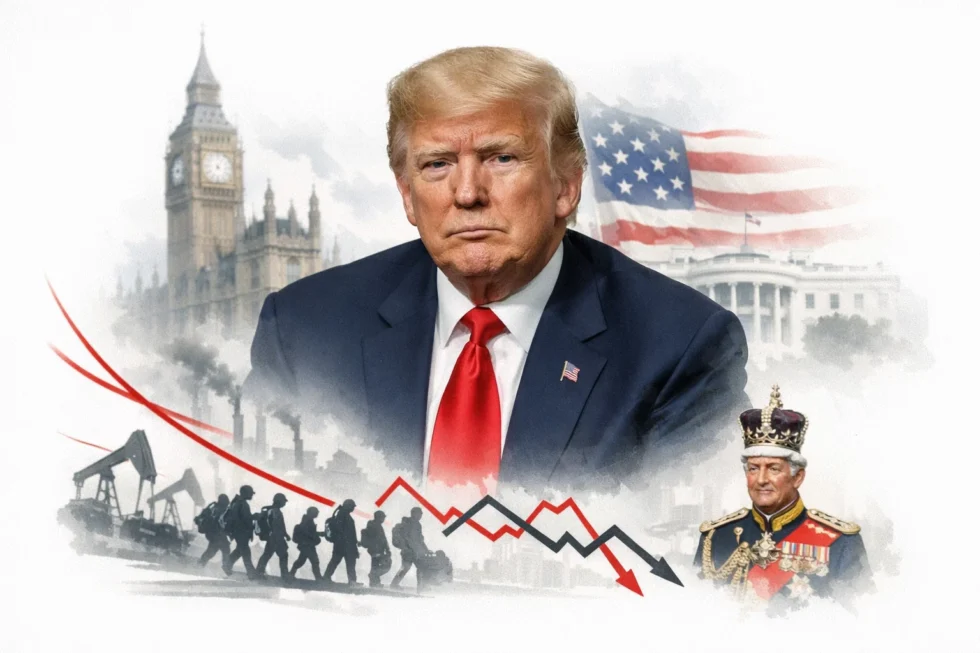 Donald Trump Sky News interview reveals UK criticism over immigration and energy, warning Britain “can’t succeed” ahead of King Charles US visit amid rising political and economic tensions
