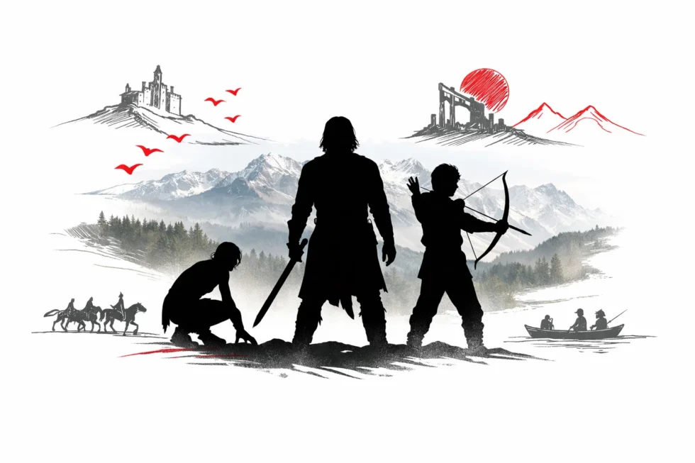 Jamie Dornan leads The Hunt for Gollum as Aragorn, with Leo Woodall joining and Lord of the Rings cast returning. Full timeline, plot focus and production details ahead of 2027 release.