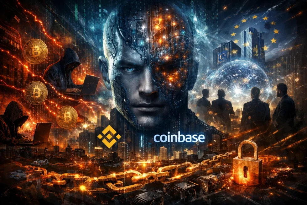 Claude AI Mythos drives new crypto risks toward exchanges like Coinbase and Binance, as ECB and regulators assess AI cyber threats while bitcoin network security remains unchanged.