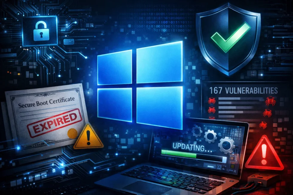 Microsoft Windows update April 2026 delivers major Patch Tuesday changes, Secure Boot certificate expiry and 167 fixes. What Windows 10 and 11 users must do now to stay protected.