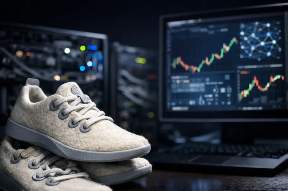 Allbirds stock surged 700% after exiting retail for AI infrastructure. The rally reflects narrative-driven valuation, with funding risks, execution gaps and no proven operations yet.