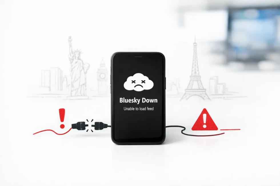 Bluesky down right now on 16 April 2026? Users report Home and Explore feeds not loading across US, UK and Europe as outages linked to upstream provider issues continue