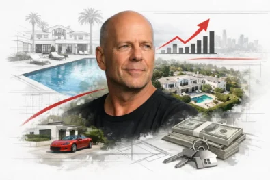 Bruce Willis former Beverly Hills mansion sells for $41.25M in 2026, one of LA&rsquo;s top deals, reflecting luxury property demand, off-market sales and Beverly Hills market strength.