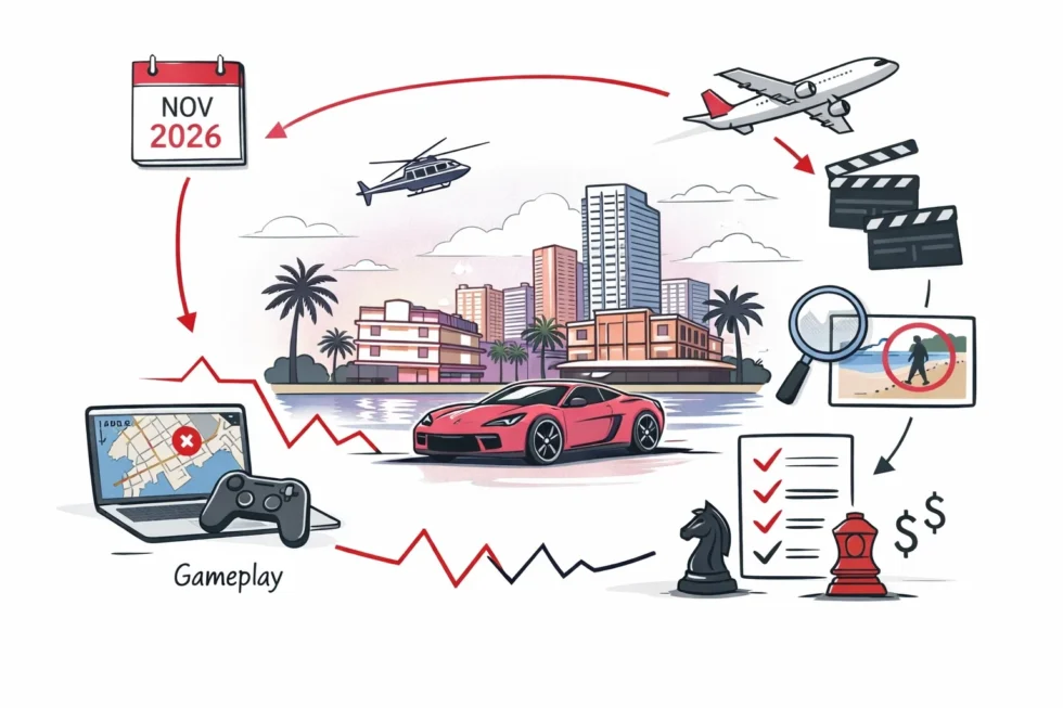 Grand Theft Auto VI latest news with GTA VI release date, gameplay leaks, Rockstar strategy, trailers timeline and confirmed details as GTA 6 prepares for global November 2026 launch