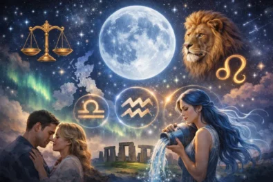 horoscope today 20 april uk highlights aquarius moon focus on relationships, love and communication as libra leo and aquarius face key emotional clarity under stable geomagnetic conditions