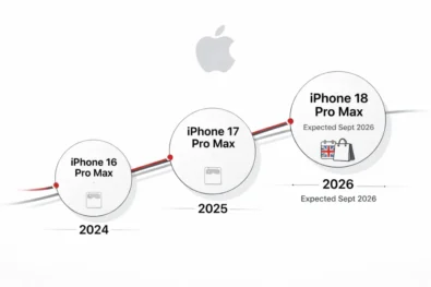 Apple iPhone 18 Pro Max UK release date expected September 2026 with pre-orders days after keynote and UK sale late September or early October alongside iPhone 17 Pro Max rollout timeline