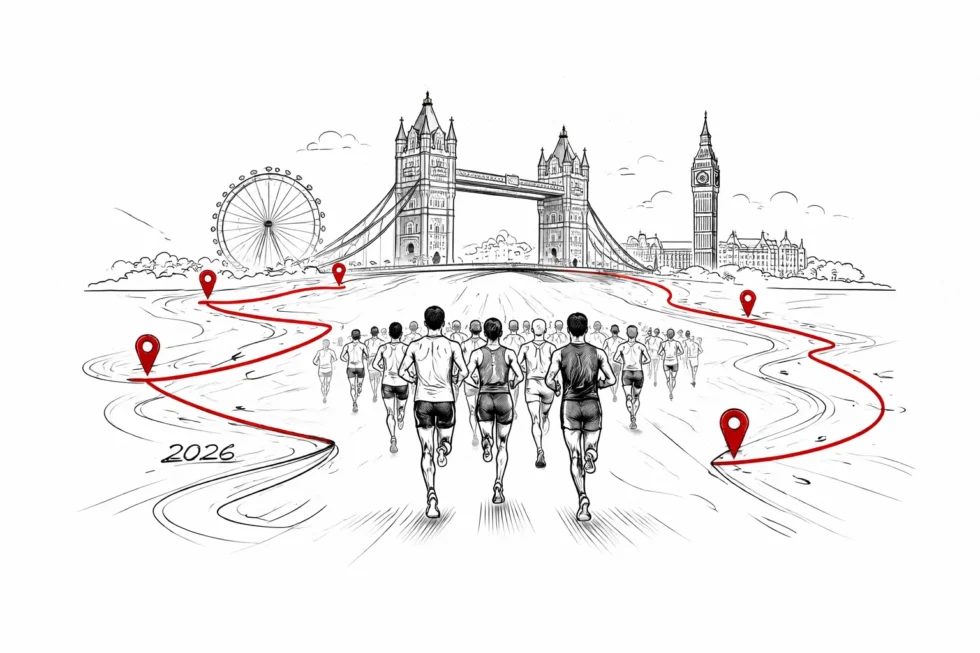 London Marathon 2026 takes place on 26 April with route details, start times, runner tracking and road closures across London, helping spectators and runners plan race day efficiently across the capital