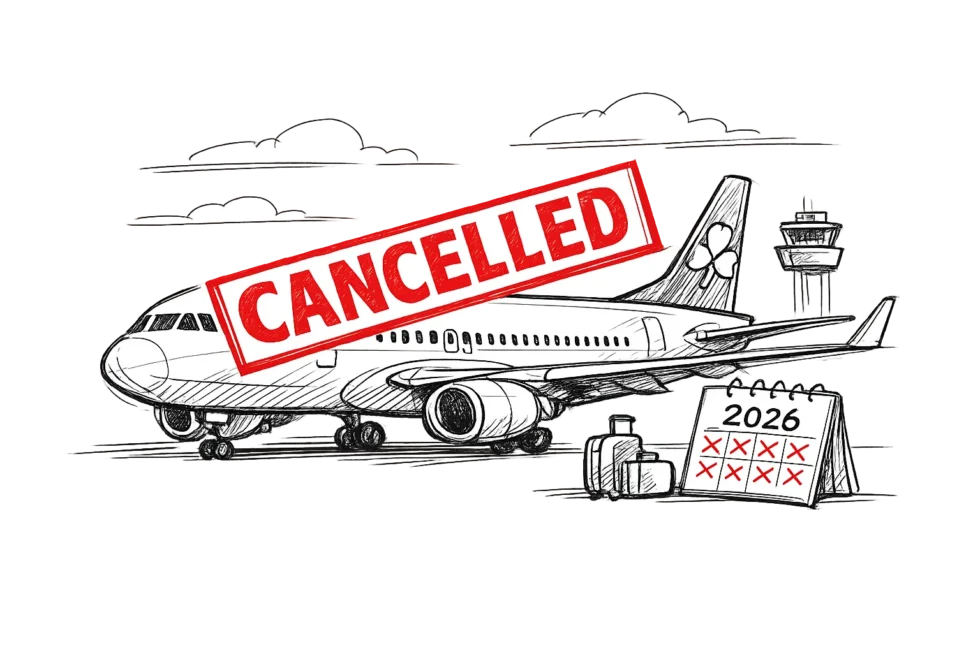 Aer Lingus flight cancellations hit summer schedule as aircraft maintenance and fuel pressures reshape routes across Europe, affecting Dublin connections and major UK airports.