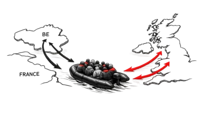 Belgium to UK migrant boats routes surge via France