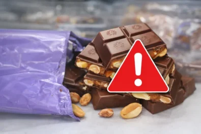 b&m home bargains chocolate recall UK allergen alert risk