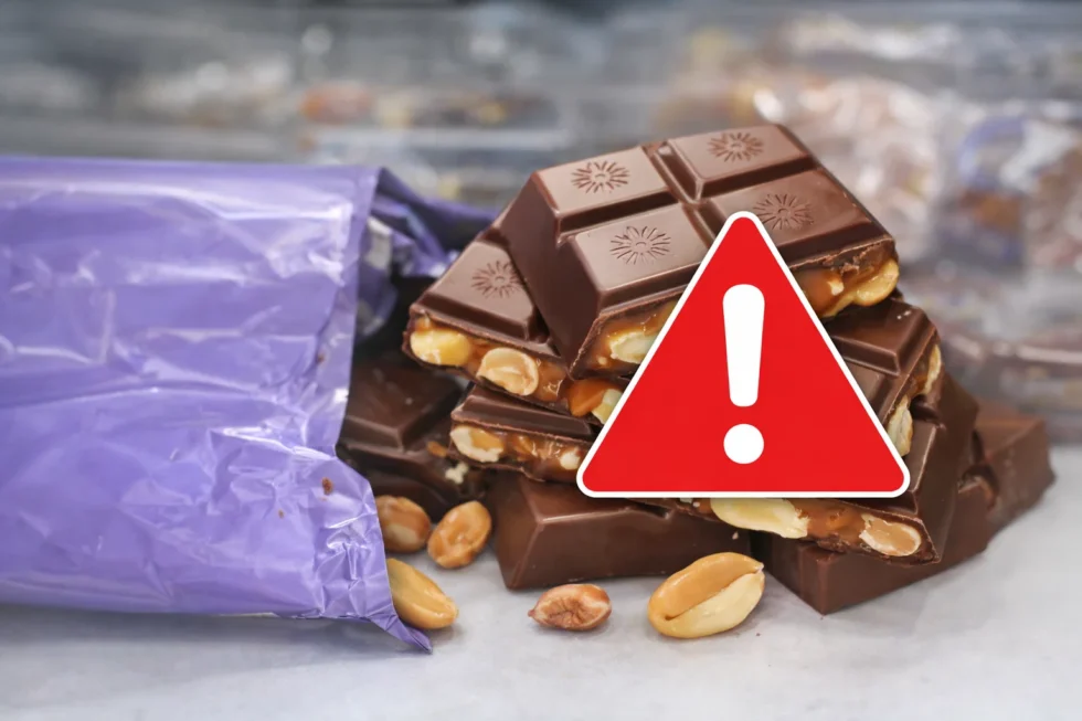 b&m home bargains chocolate recall UK allergen alert risk