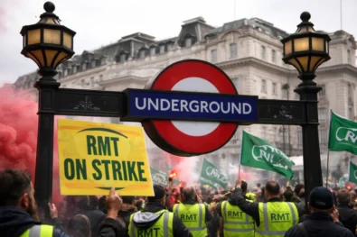 TfL tube strikes disrupt London Underground travel in 2026