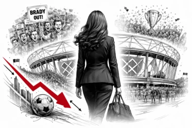 Karren Brady steps down as West Ham vice-chair after 16 years amid relegation pressure, ending tenure marked by London Stadium move, fan criticism and European success