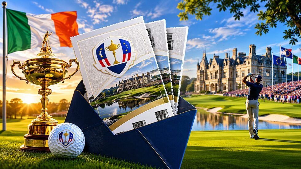 Ryder Cup tickets for Adare Manor 2027 are now on sale with prices reaching €1,999 for weekly passes as Limerick prepares for record crowds and major golf tourism growth.