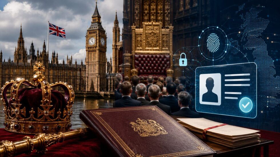 Digital ID UK explained through King’s Speech 2026: what time is the king’s speech today, state opening of parliament, digital identity rollout, security, privacy and UK policy direction.