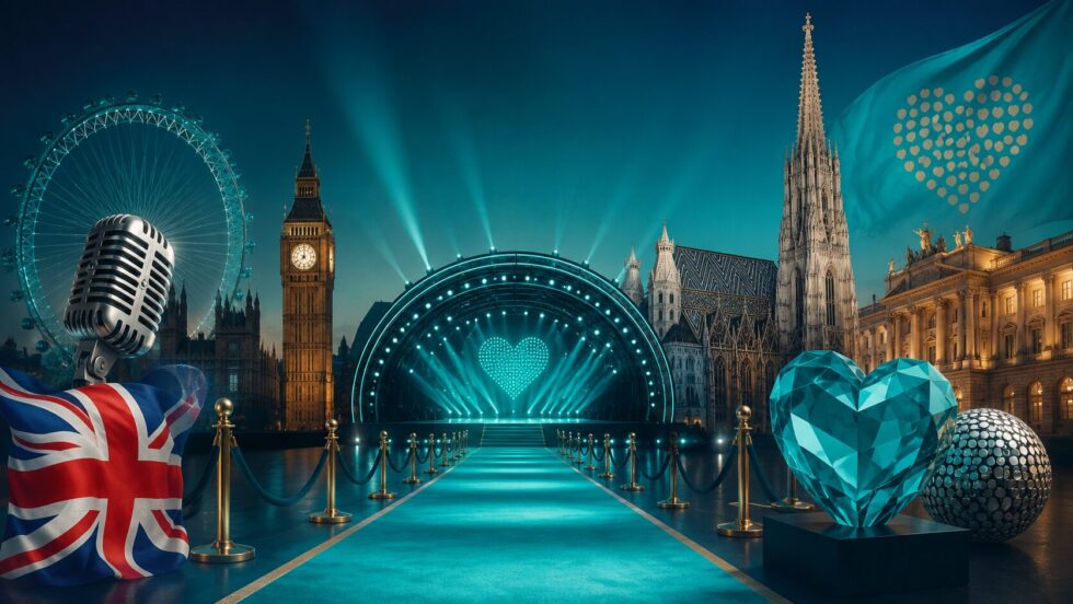 Eurovision 2026 opens in Vienna from 12–16 May with 35 countries, boycott tensions, Turquoise Carpet events, UK entry, Ukraine’s Leléka, Boy George and live broadcasts across London.