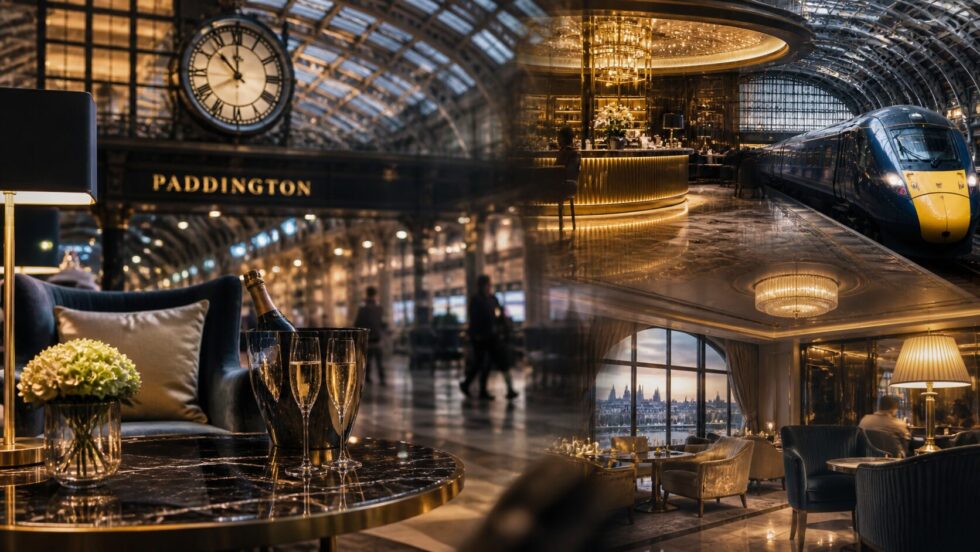 London Paddington named among world’s most luxurious train stations 2026, ranking ninth alongside Grand Central, Zürich HB and Tokyo hubs, based on lounges, hotels and reviews