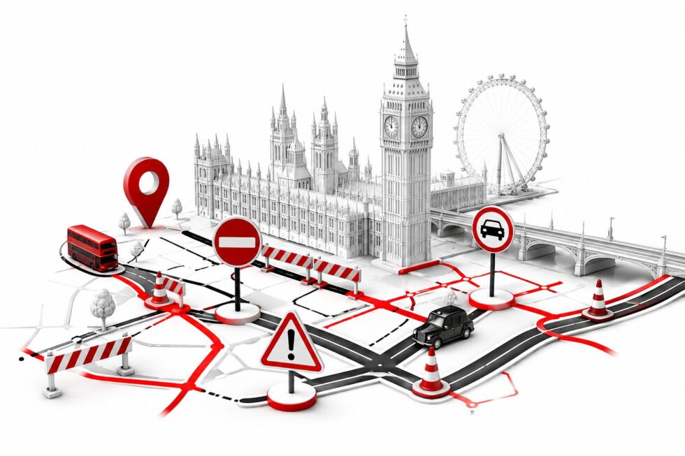 What is happening in Westminster today on 18 May 2026: major road closures, protests, traffic disruption, Tube changes, events, diversions and travel advice across central London.