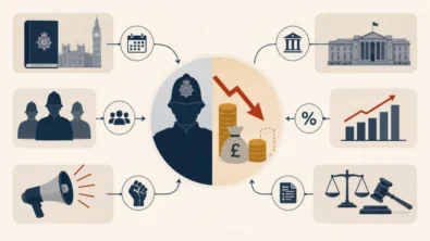 1987 Police Pension Scheme changes UK &mdash; SCAPE rate rise 21 May 2026 cuts police retirement lump sums by ~5%, HM Treasury decision, Police Federation backlash, legal risks, full timeline