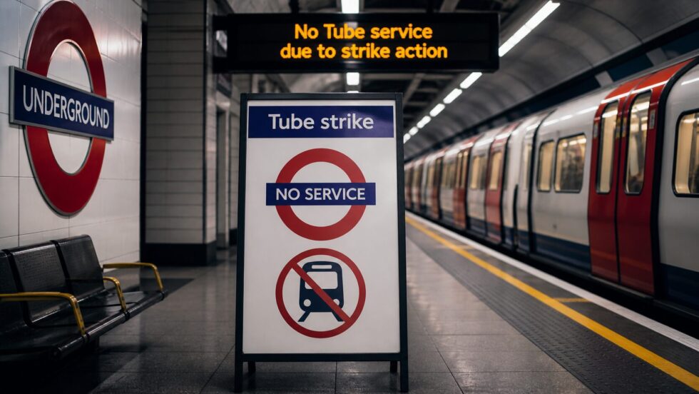 London Underground strike 7–8 May 2026: affected lines Central, Northern, Jubilee, Piccadilly, Victoria, TfL travel advice, London stations, routes and how commuters should plan journeys
