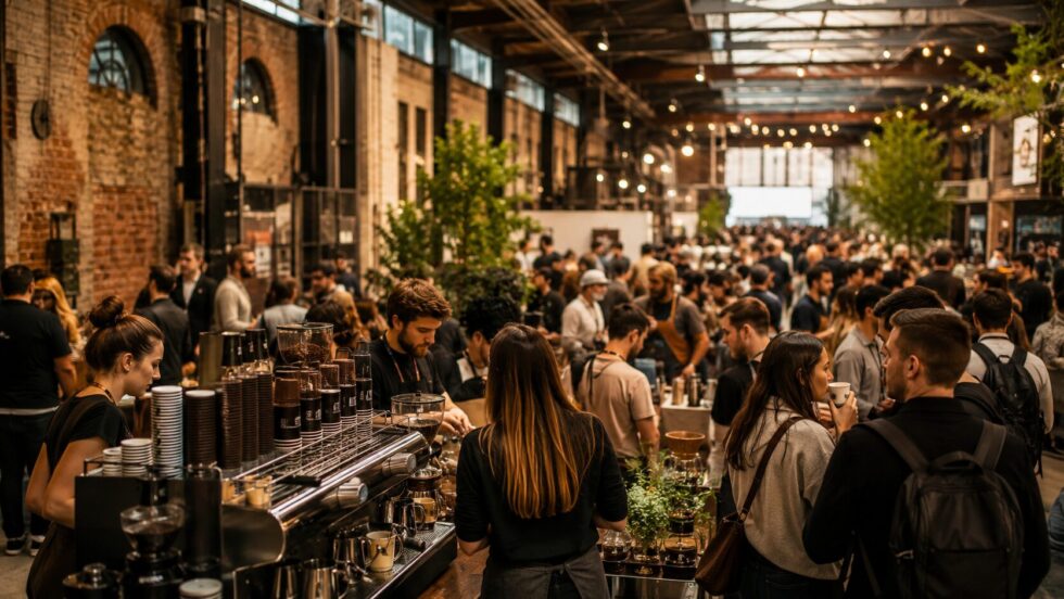 London Coffee Festival 2026 runs 14–17 May at the Truman Brewery on Brick Lane: full schedule, ticket prices, Coffee Masters final, 275 roasters, workshops and visitor guide for trade and public.
