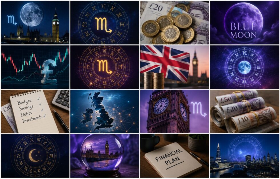 Money horoscope today 29 May UK reveals how the Scorpio Blue Moon reshapes finances, debt, spending and emotional money decisions across Britain as lunar intensity and geomagnetic pressure rise.