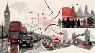 London traffic from 15&ndash;20 June 2026: Tube strike update, M25 overnight closures, A3 roadworks, A40 Westway delays, Albert Bridge closure and the best routes to avoid disruption.