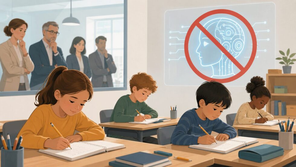 Back to Pen and Paper 2026: Norway bans AI in primary schools, while Britain watches the move closely. What the classroom shift means for pupils, teachers and digital learning.