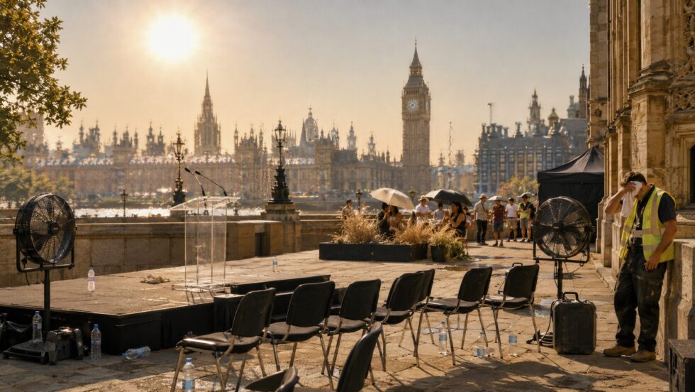 London heatwave forces Climate Week event cancellation as UK faces fresh adaptation pressure