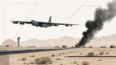 B-52 bomber crash at Edwards Air Force Base in California: what is known about takeoff, emergency response, crew status, closed airfield and the strategic bomber&rsquo;s role.