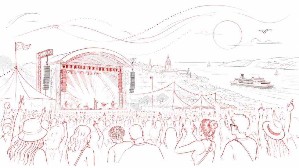 Isle of Wight Festival 2026 runs 18–21 June at Seaclose Park, Newport, with The Cure, Lewis Capaldi, Calvin Harris and Wet Leg. Here is how to watch on Sky Arts and NOW.