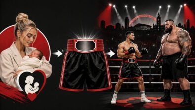 Molly Mae baby name could be revealed on Tommy Fury&rsquo;s fight shorts during his Eddie Hall bout in Manchester, after the couple welcomed a baby boy and kept his name private.