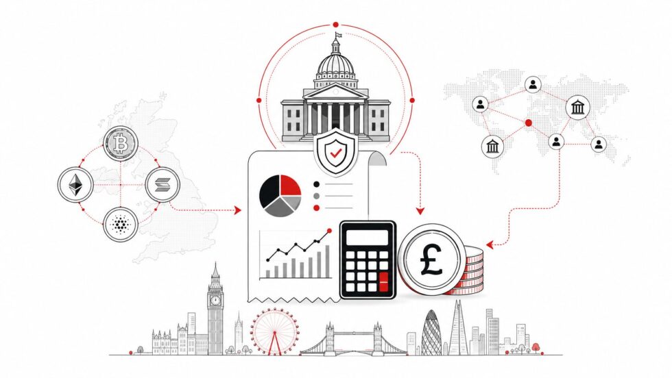 UK Crypto Tax 2026 changes what HMRC can see through CARF reporting. Learn how the £3,000 CGT allowance, 18%/24% rates, swaps, staking rewards and foreign exchanges affect British investors now. Act.