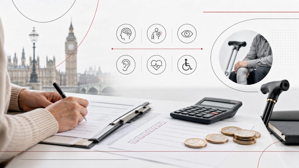 DWP PIP conditions list 2026: what the 178 recorded conditions mean, who may get £114.60 a week, how assessments work, and why diagnosis alone does not guarantee payment.