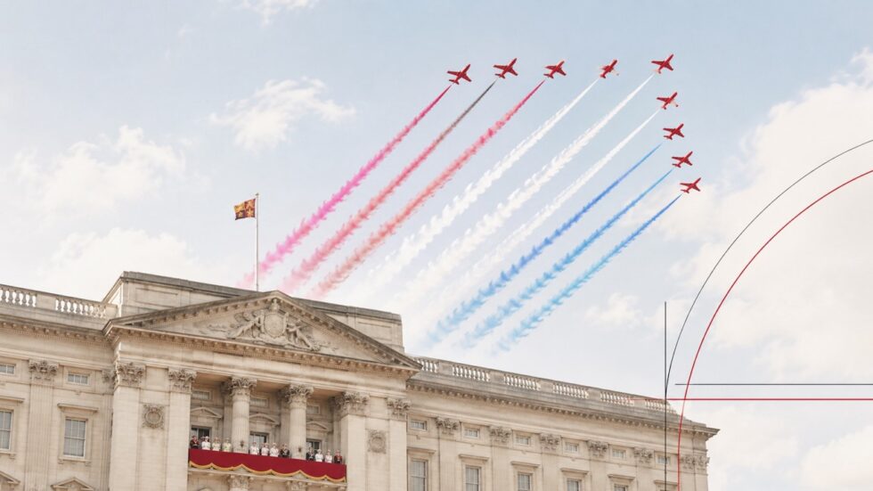 Trooping the Colour 2026 saw King Charles, Queen Camilla and the Royal Family appear at Buckingham Palace as the Red Arrows closed the King’s Birthday parade with a flypast over London.
