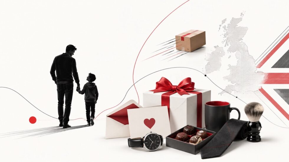 Father's Day UK 2026 falls on Sunday 21 June. See the best gifts by price, top card messages, delivery deadlines and where to order before the Thursday 18 June cut-off. Full UK guide here.