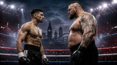 What time is Eddie Hall vs Tommy Fury? UK ring walks, DAZN start time, AO Arena details, rules, weight gap, undercard and how to watch Misfits Boxing in Manchester tonight.