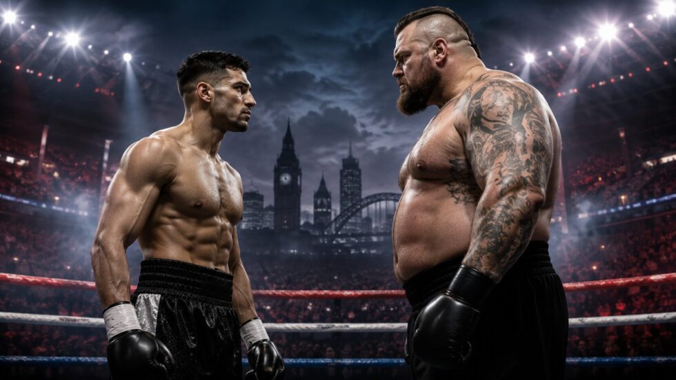 What time is Eddie Hall vs Tommy Fury? UK ring walks, DAZN start time, AO Arena details, rules, weight gap, undercard and how to watch Misfits Boxing in Manchester tonight.