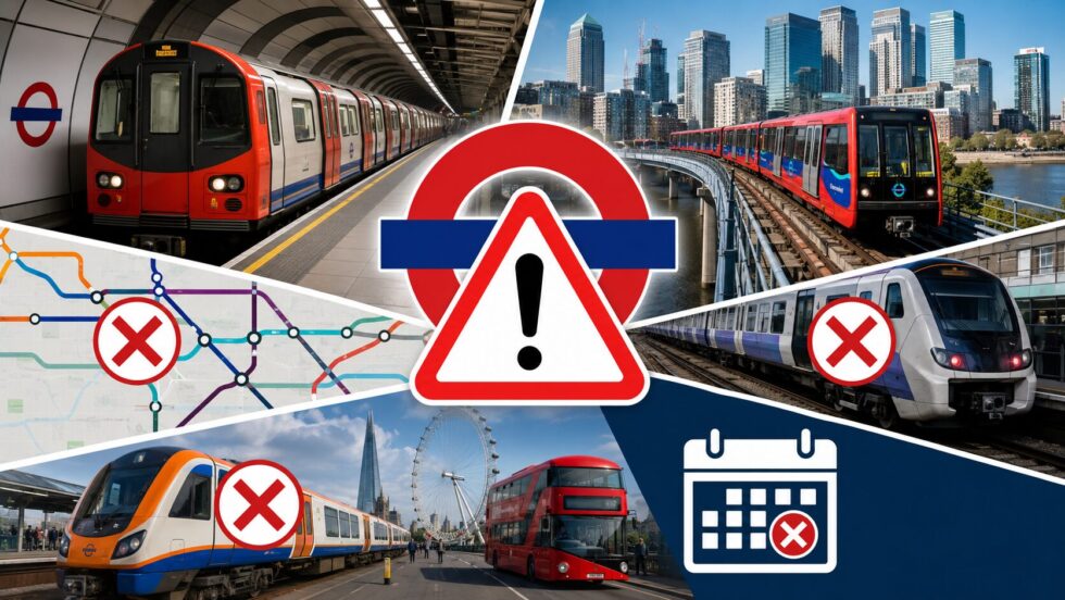 London Underground closures will affect the Piccadilly line, DLR, Elizabeth line and Overground this weekend. Here is the full TfL disruption list for June 20-21 and what passengers need to know.