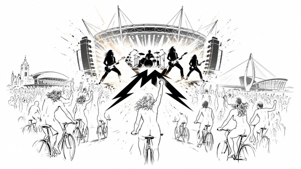 Metallica fans arriving in Cardiff on 28 June 2026 saw the World Naked Bike Ride before the band’s huge Principality Stadium show. Here’s what happened, why cyclists rode nude and how the concert unfolded.