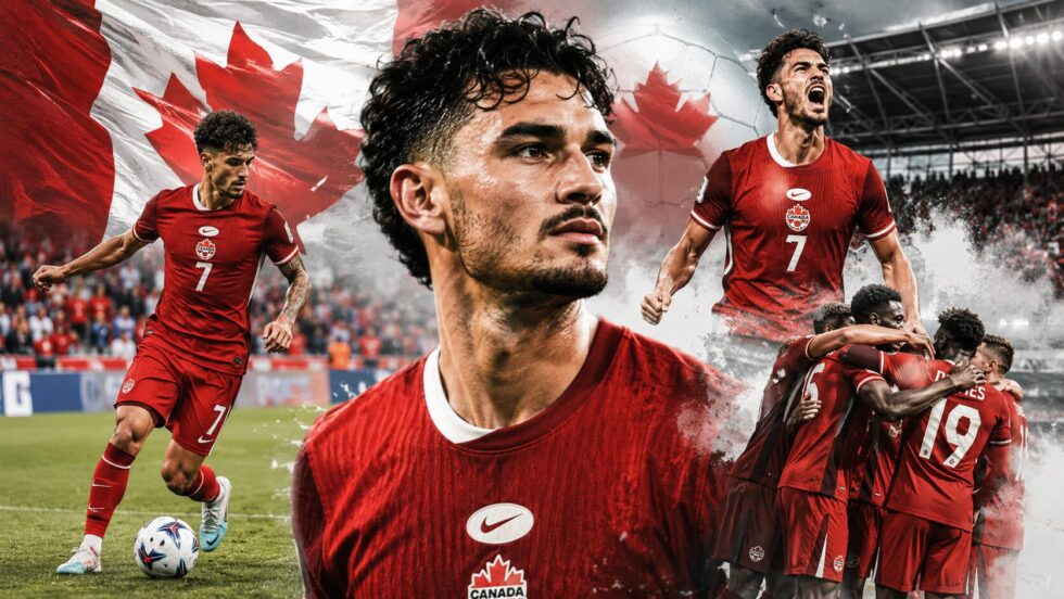 Eustaquio became central to Canada’s World Cup 2026 story after leading set-piece volume, driving the corner count and scoring late against South Africa.