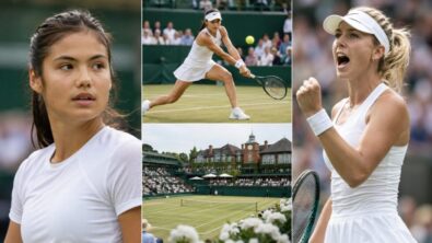Emma Raducanu, Katie Boulter, Donna Vekic and Queen&rsquo;s tennis lead a defining British grass-court week in London after Boulter stunned Rybakina and Raducanu reached the semi-finals.