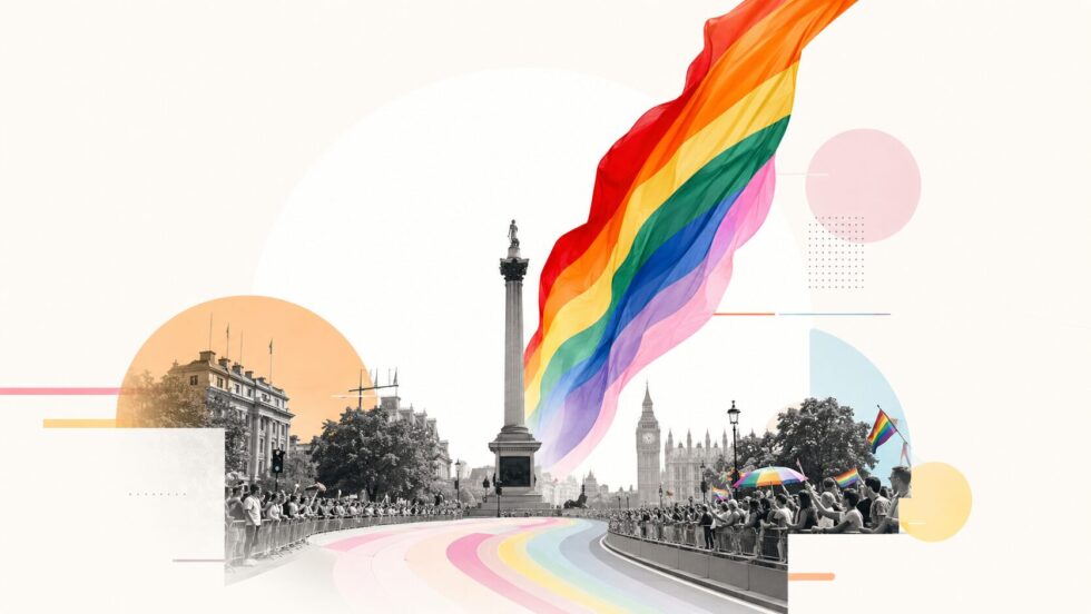 Pride in London 2026 is on Saturday 4 July: parade route from Hyde Park Corner to Whitehall, 12pm start time, central London road closures, best viewing spots, Tube travel and stage line-up explained.