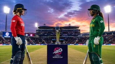 ICC Women&rsquo;s T20 World Cup semi-final: England face South Africa at The Oval after SA chose to bowl first, struck early and left the winner on course to meet Australia at Lord&rsquo;s.