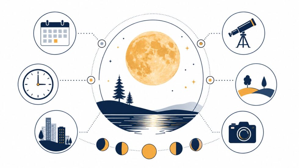 The Buck Moon peaks on 29 July 2026. Find the full moon July time, UK weather outlook, viewing direction, photography advice and what else to watch in the summer night sky.