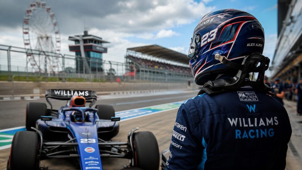 Why did Alex Albon start from the pit lane at Silverstone? Find out what Williams changed under parc fermé, why the FIA enforced the penalty, and how it affected the British Grand Prix Sprint.