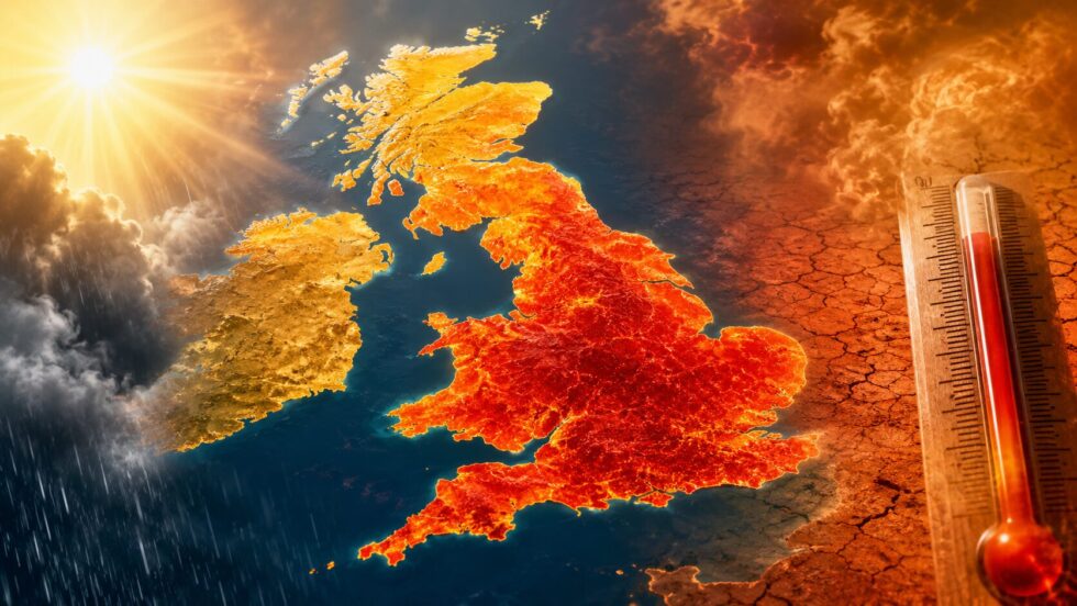 UK weather forecast next week: high pressure, dry heat and southern thunderstorms. Full region-by-region temperature table for London, England, Wales, Scotland & NI.