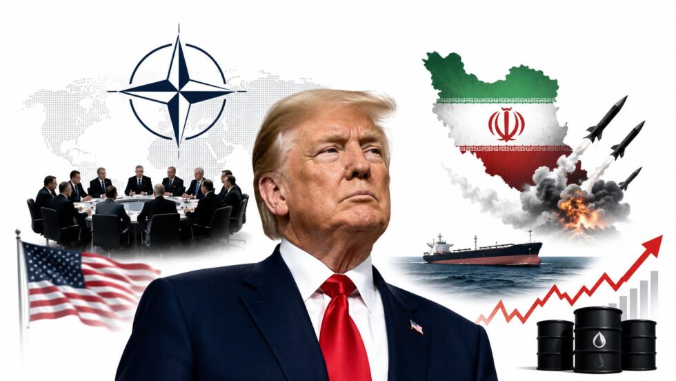 Trump declared the Iran ceasefire "over" at the NATO summit in Ankara after fresh strikes near the Strait of Hormuz, branding Tehran's leaders "scum" — yet left the door open to talks as oil prices rose.